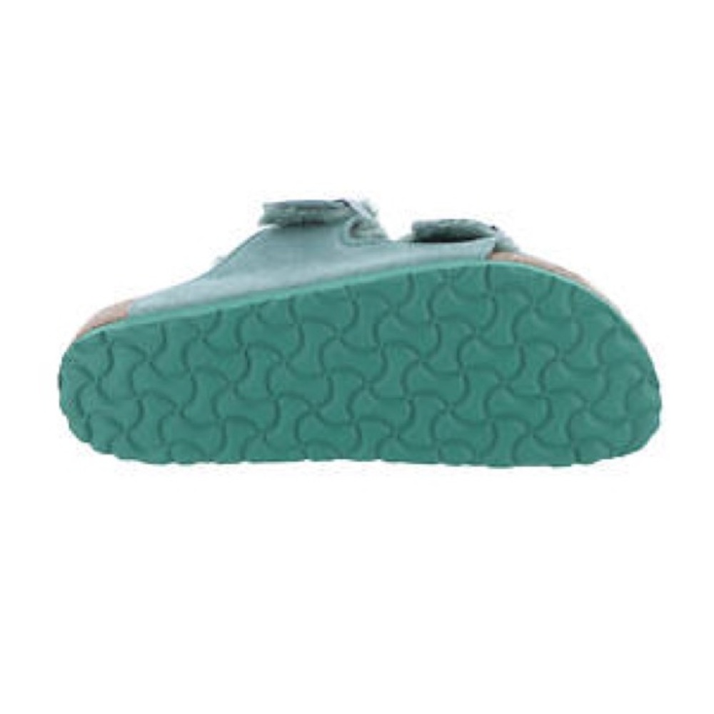 Birkenstock Women’s Arizona Shearling Lined - Color: Beryl - Picture 3 of 9